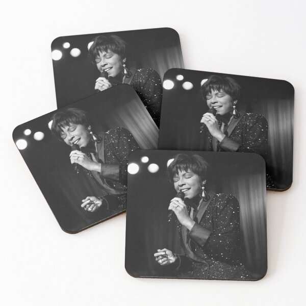 Item preview, Natalie Cole - BW Photograph designed and sold by ConcertImages.