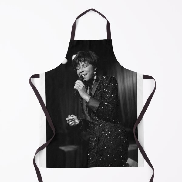Item preview, Natalie Cole - BW Photograph designed and sold by ConcertImages.
