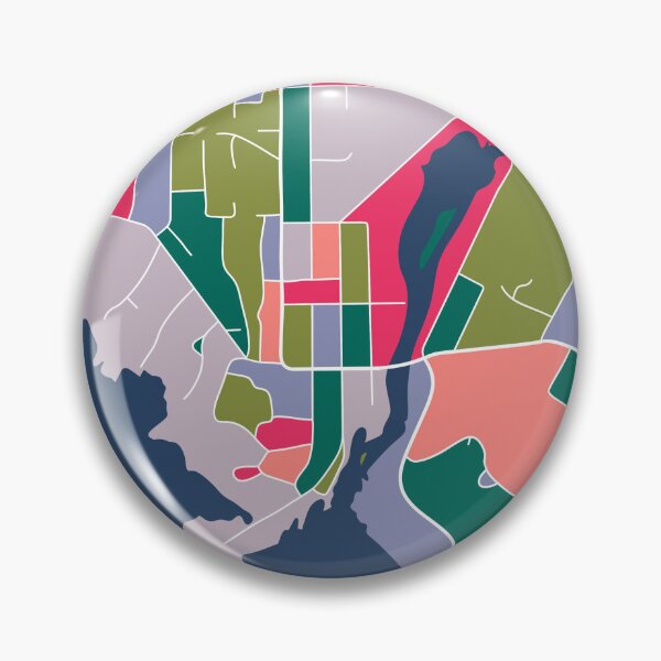 Item preview, Perry Sound, Ontario, Canada Town Map designed and sold by kbracey-meraki.