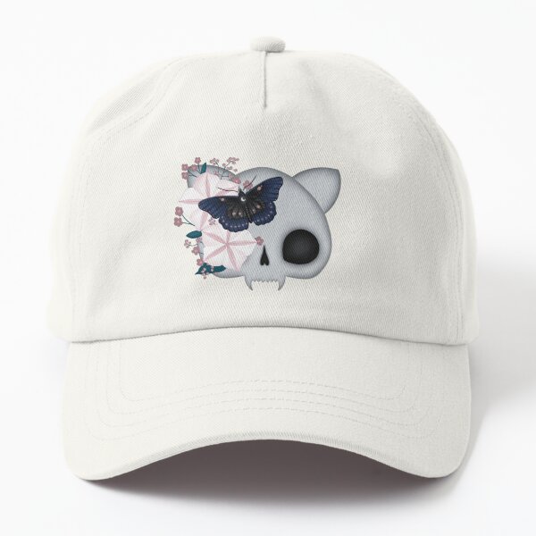 Aperçu de l'œuvre Crâne de chat mignon Moonflower créée et vendue par bullfly7.