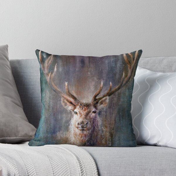 Aperçu de l'œuvre Highland Hues Cerf créée et vendue par roselyneoneill.