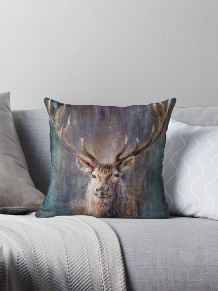 Item preview, Highland Hues Stag designed and sold by roselyneoneill.