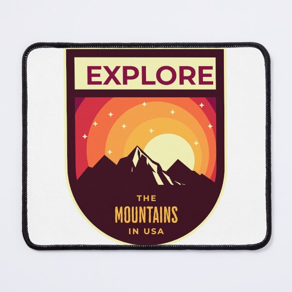 Item preview, Trendy Explore The Mountains Outdoors Adventure T-Shirt designed and sold by Hema Thilakaratne.
