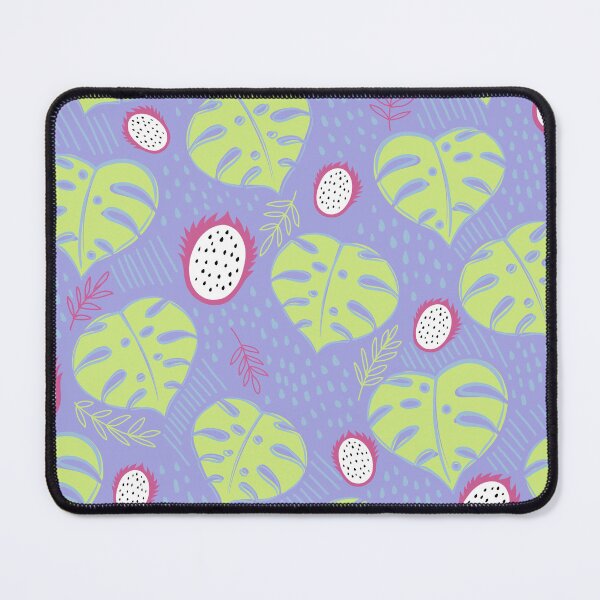 Item preview, Monstera and dragon fruit under tropical rain designed and sold by me-coco-design.