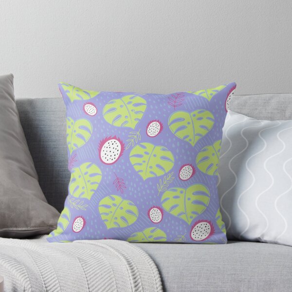 Item preview, Monstera and dragon fruit under tropical rain designed and sold by me-coco-design.