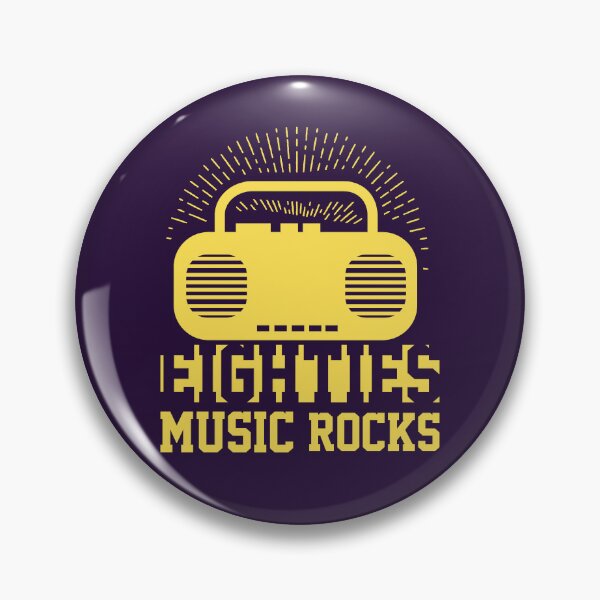 Artikelvorschau, Eighties Music Rocks - Retro 80er Kassettenrecorder entworfen und verkauft von S Cube Design.