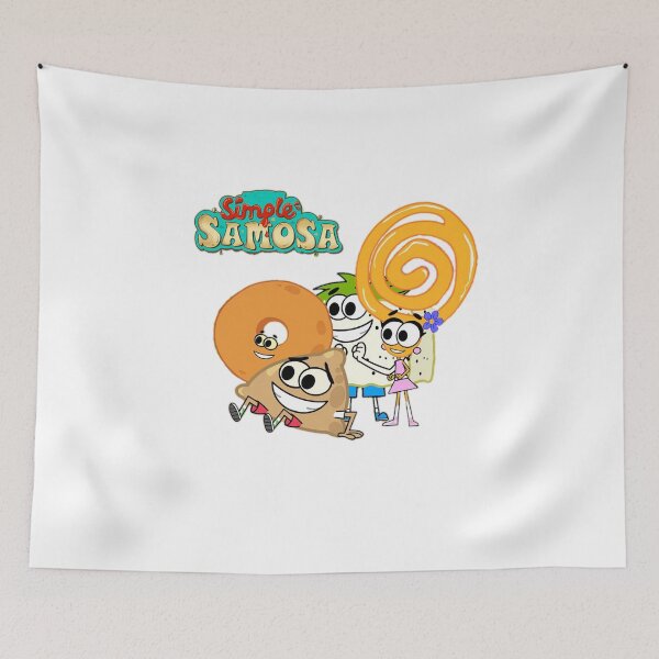 Item preview, Simple samosa cartoon designed and sold by Fa5ad.