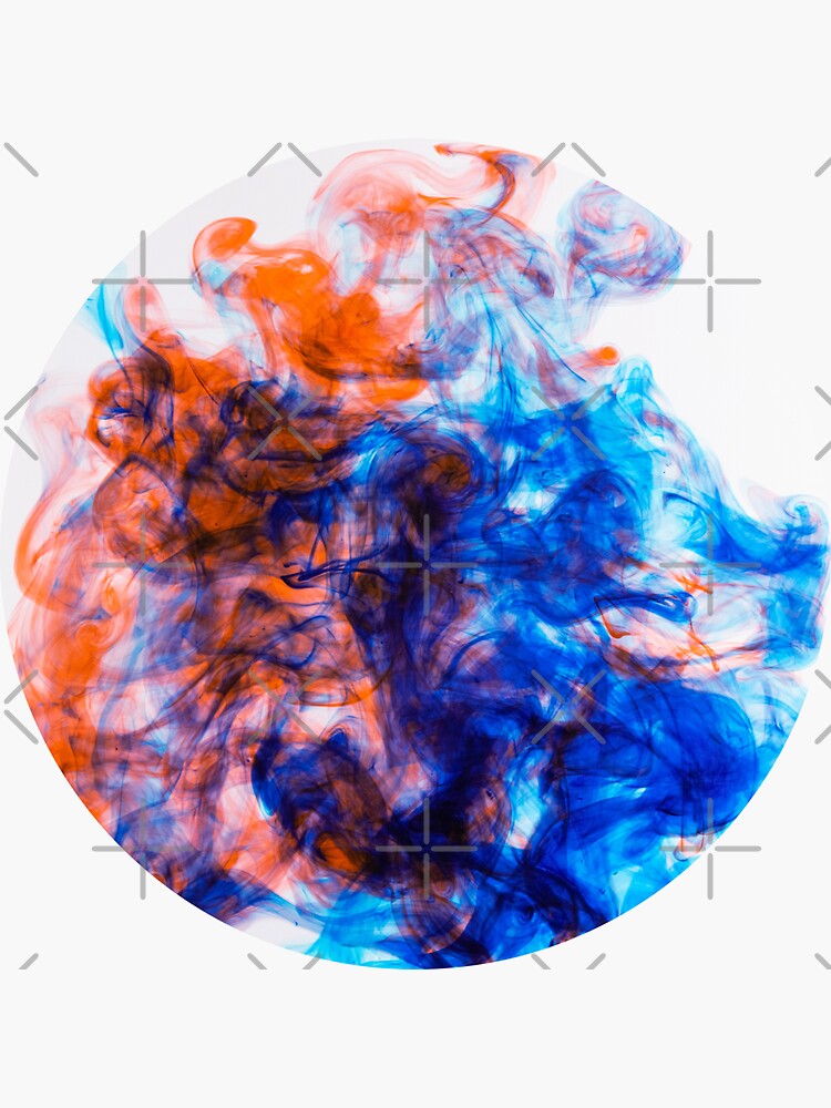 "Water Mix" Sticker for Sale by Shiablue Redbubble