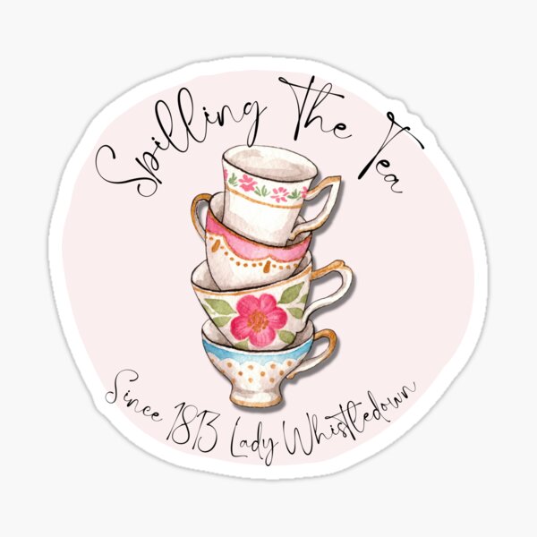 Aperçu de l'œuvre Tasse Bridgerton | Renverser la tasse de thé | Lady Whistledown, cadeau Lady Whistledown, cadeau pour maman, Bridgerton Home Decor créée et vendue par Loucrative.