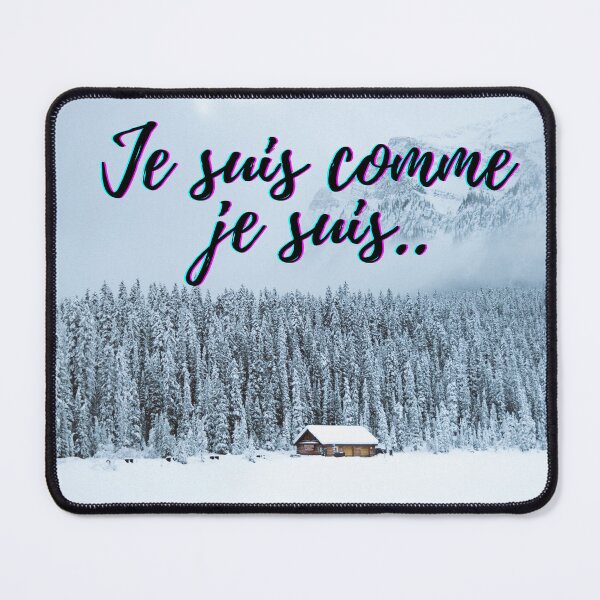 Item preview, I am what I am - popular french quotes theme gifts designed and sold by RebelliousRosee.