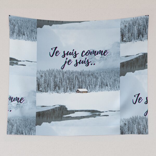 Item preview, I am what I am - popular french quotes theme gifts  designed and sold by RebelliousRosee.
