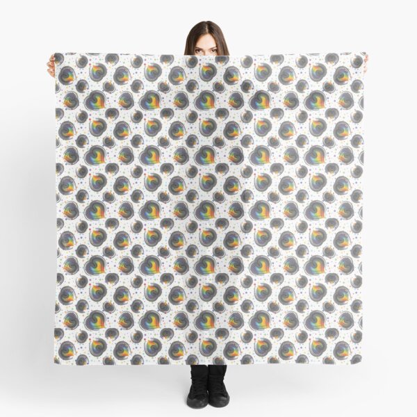 Rainbow Hearts Dance Scarf