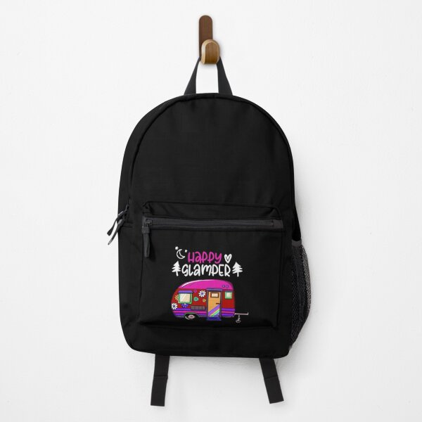Item preview, Happy Glamper Nature Lover Outdoor Activity Campfire Camper designed and sold by haselshirt.