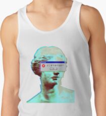 Vaporwave geblendet Tanktop für Männer