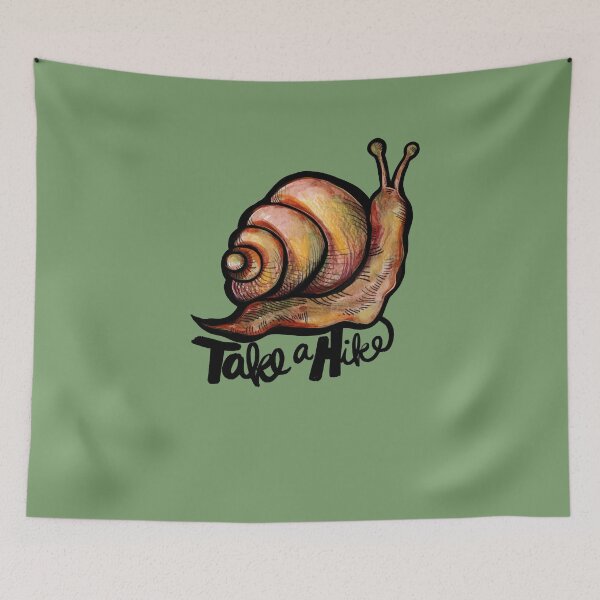 Artikelvorschau, Take a Hike Snail entworfen und verkauft von FrictionMaxxing.