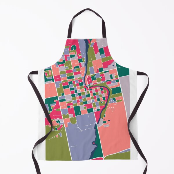 Item preview, Lindsay, Ontario, Canada Town Map designed and sold by kbracey-meraki.
