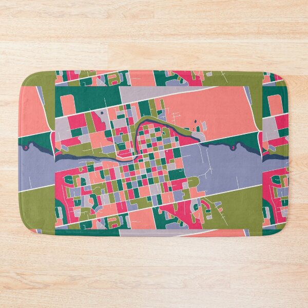 Item preview, Lindsay, Ontario, Canada Town Map designed and sold by kbracey-meraki.