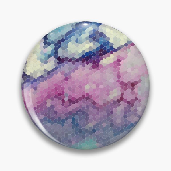 Item preview, Mosaic Pattern from Acrylic Pouring Technique Painting - Colorful Abstract Pixelated designed and sold by FluffySoap.