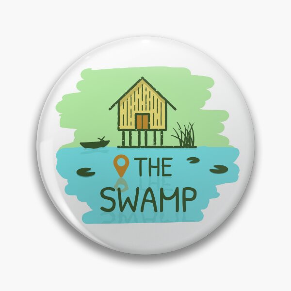 Item preview, The Swamp Location | White designed and sold by Teenker.