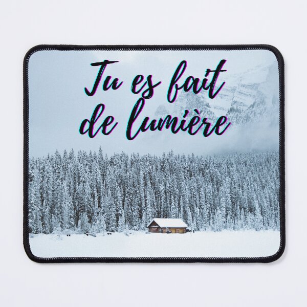 Item preview, I am made of light - popular french quotes theme gifts designed and sold by RebelliousRosee.