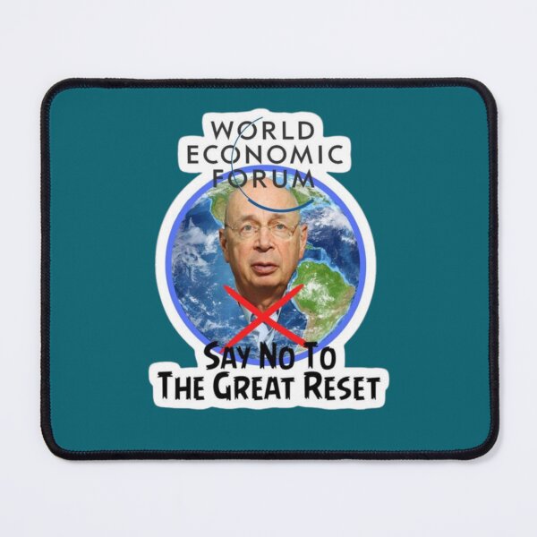 Item preview, Klaus Schwab The Great Reset designed and sold by Markaylach.