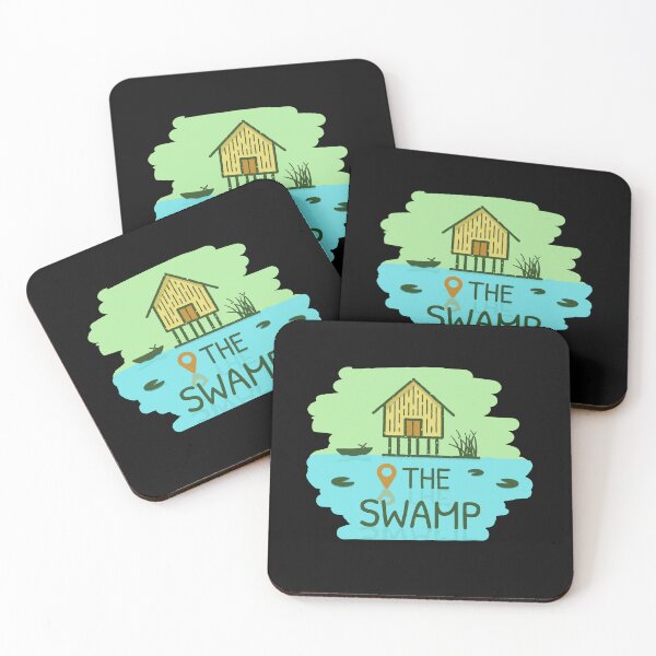Item preview, The Swamp House Location | Black designed and sold by Teenker.