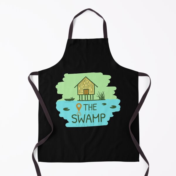 Item preview, The Swamp House Location | Black designed and sold by Teenker.