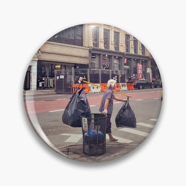 Item preview, Chinese Woman Canal Street Broadway Manhattan New York City designed and sold by eleonoraingrid.