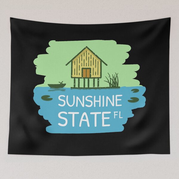 Item preview, Sunshine state FL Everglades | Black designed and sold by Teenker.
