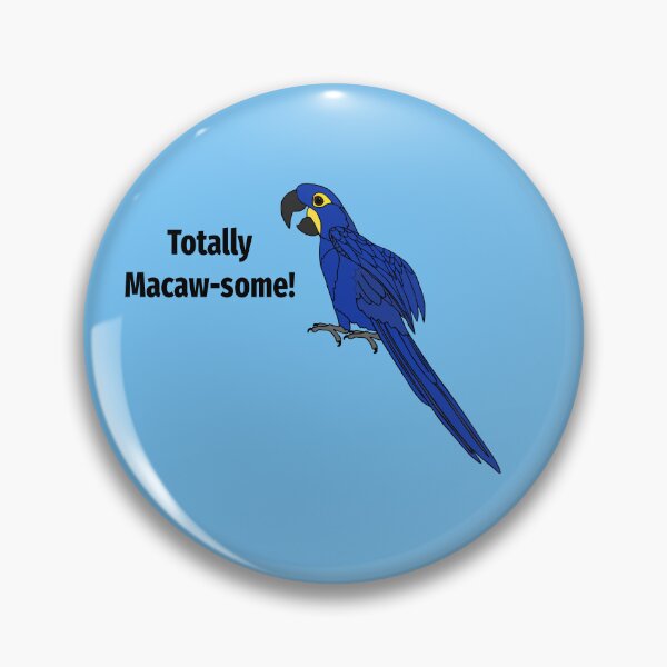 Item preview, Totally Macaw-some - Hyacinth Macaw designed and sold by nolessjess.