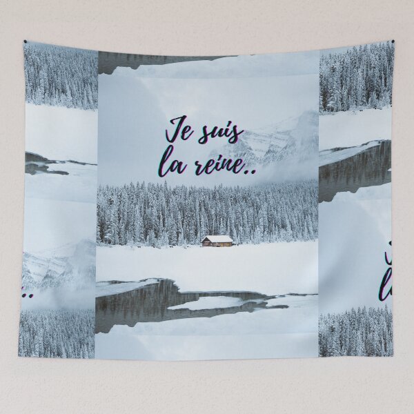 Item preview, I am the queen - popular french quotes theme gifts  designed and sold by RebelliousRosee.