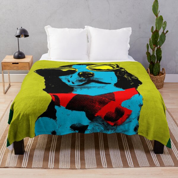 Item preview, POP ART DOG LIGHT BLUE designed and sold by NYWA-ART.