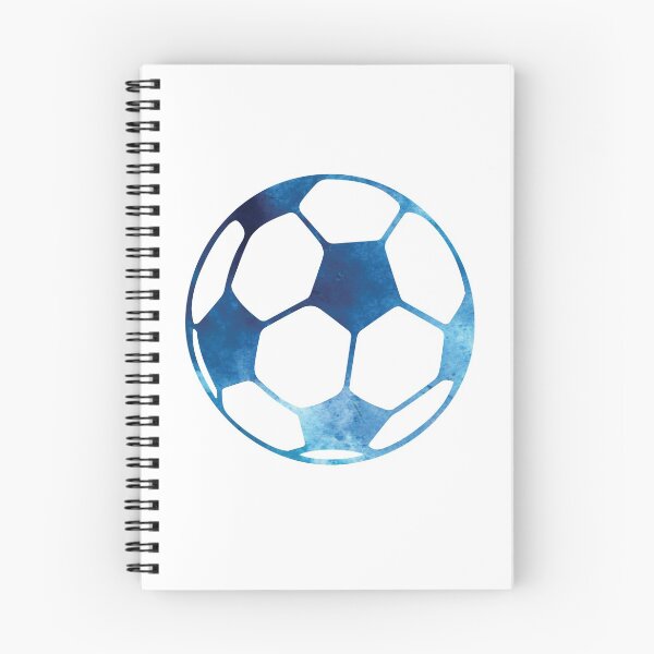 Item preview, Blue soccer ball designed and sold by gracehertlein.