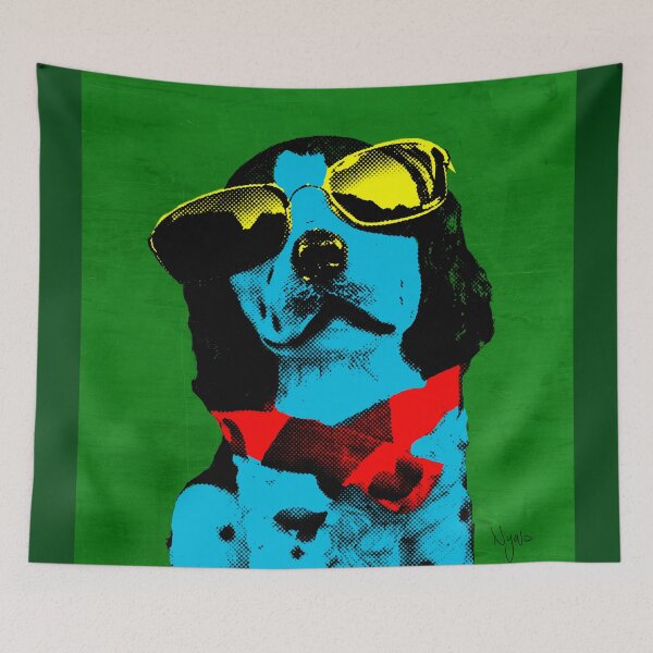 Item preview, POP ART COOL STAR DOG designed and sold by NYWA-ART.