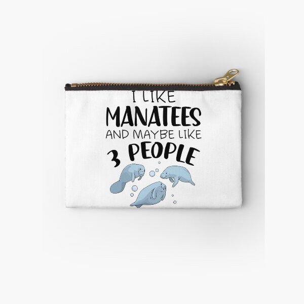 Item preview, I Like Manatees And Maybe 3 People designed and sold by SunsetGloww.