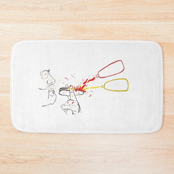 Item preview, Hot dog addict - smoking a hotdog - lineart  designed and sold by Dopamine Dumpster.