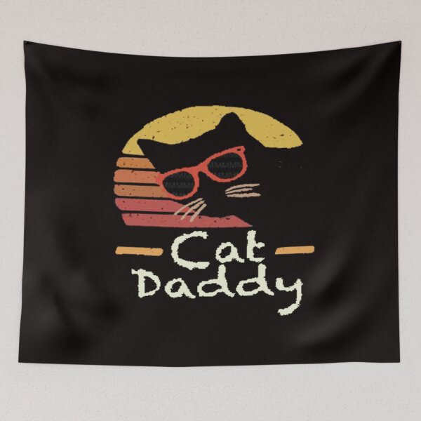 Item preview, Funny Cat Dad Quotes - Cat Daddy designed and sold by Viktor Kabbach.