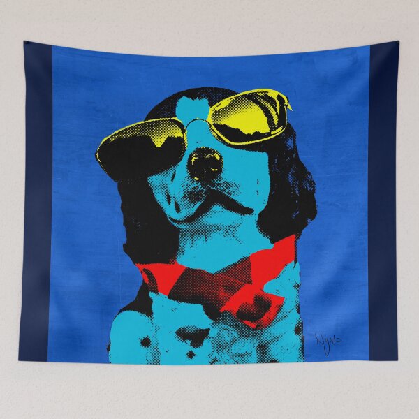Item preview, POP ART COOL STAR DOG designed and sold by NYWA-ART.