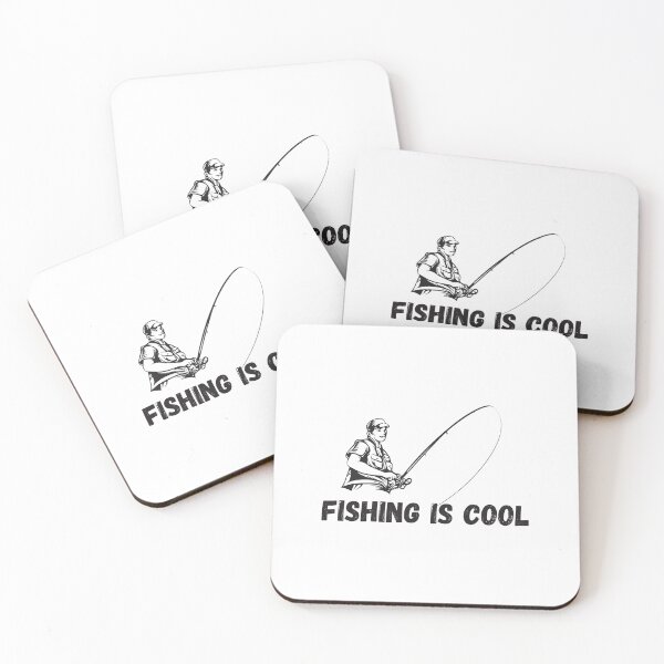 Item preview, Fishing is cool designed and sold by Larrix.
