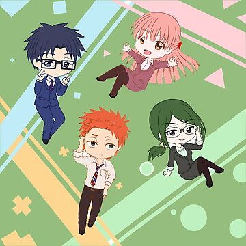 ANIME WOTAKOI  Poster for Sale by XStyleAesthetie