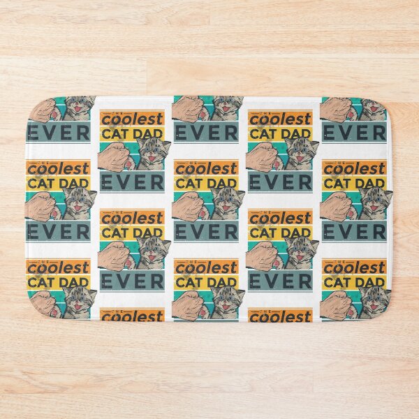 Item preview, the coolest cat dad ever   designed and sold by Markaylach.