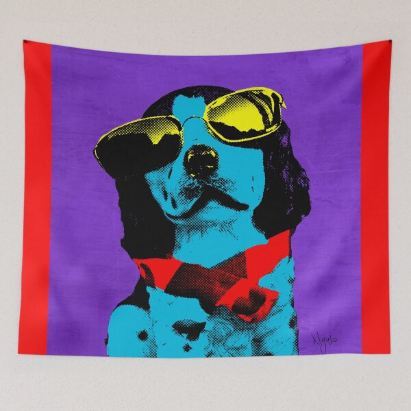 Item preview, POP ART COOL STAR DOG designed and sold by NYWA-ART.