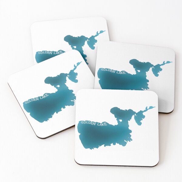 Item preview, Golden Lake Map Online designed and sold by kbracey-meraki.
