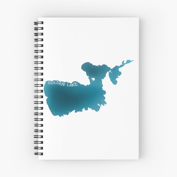 Item preview, Golden Lake Map Online designed and sold by kbracey-meraki.