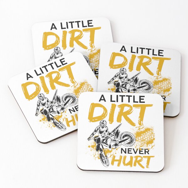 Item preview, Funny Dirt Bike - A Little Dirt Never Hurt designed and sold by SunsetGloww.