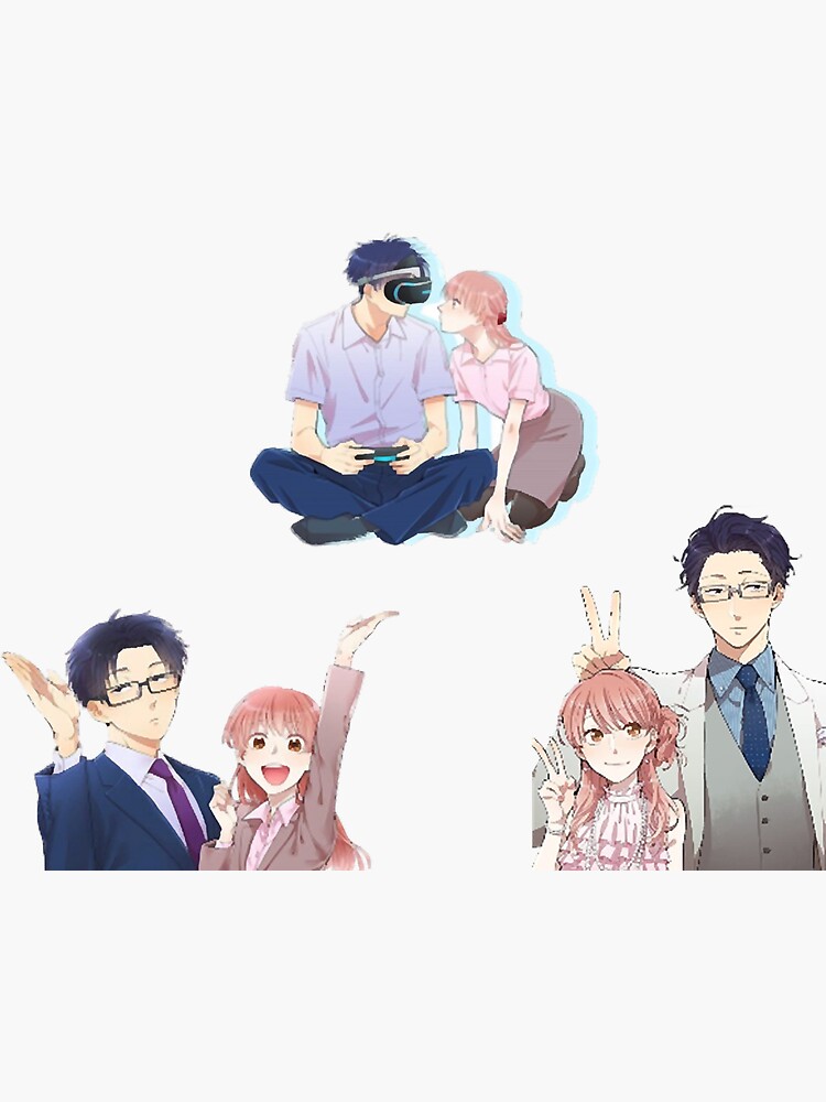 Wotaku ni Koi wa Muzukashii Sticker for Sale by KeatonOsinski