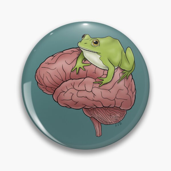 Item preview, Brain Frog designed and sold by misslovelymess.