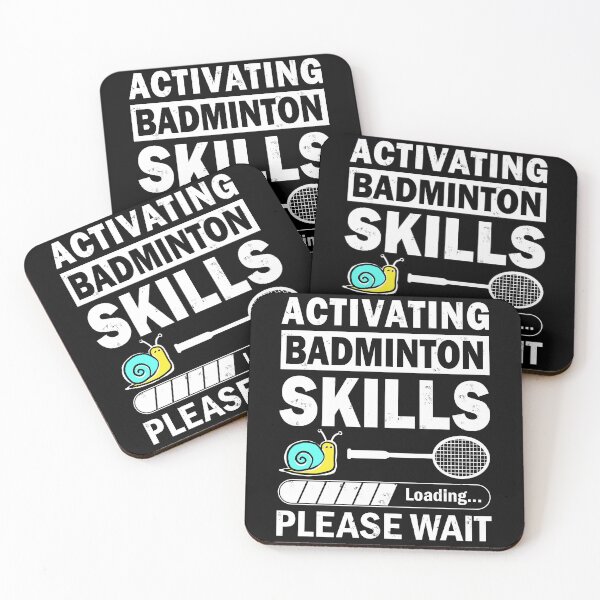 Item preview, Activating Badminton Skills Funny Quote designed and sold by vineeth.