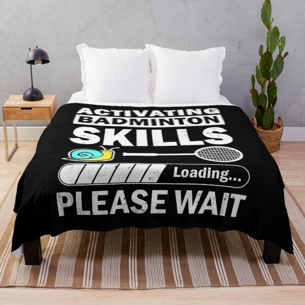 Item preview, Activating Badminton Skills Funny Quote designed and sold by vineeth.