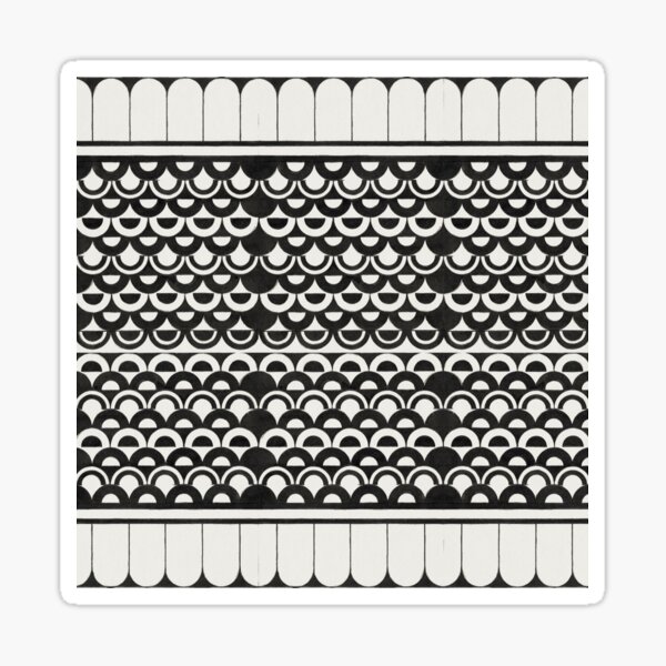 "Scoops and Swoops" Sticker for Sale by EricaJackson Redbubble